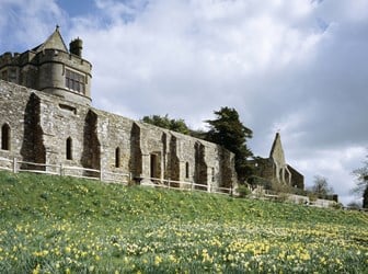 Battle Abbey, at the site of the Battle of Hastings in East Sussex