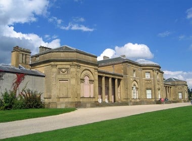 Sandstone country house.