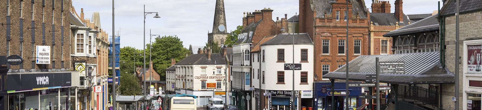 Darlington Town Centre.