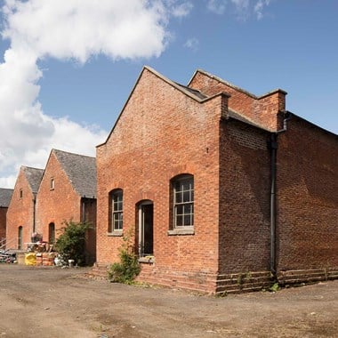 East blast house and magazines view from south east.